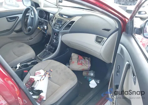 2016 Hyundai Elantra Se z USA, uszkodzony, nr VIN 5NPDH4AE5GH778920